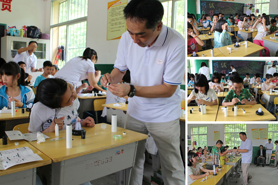 照片：认真的孩子们